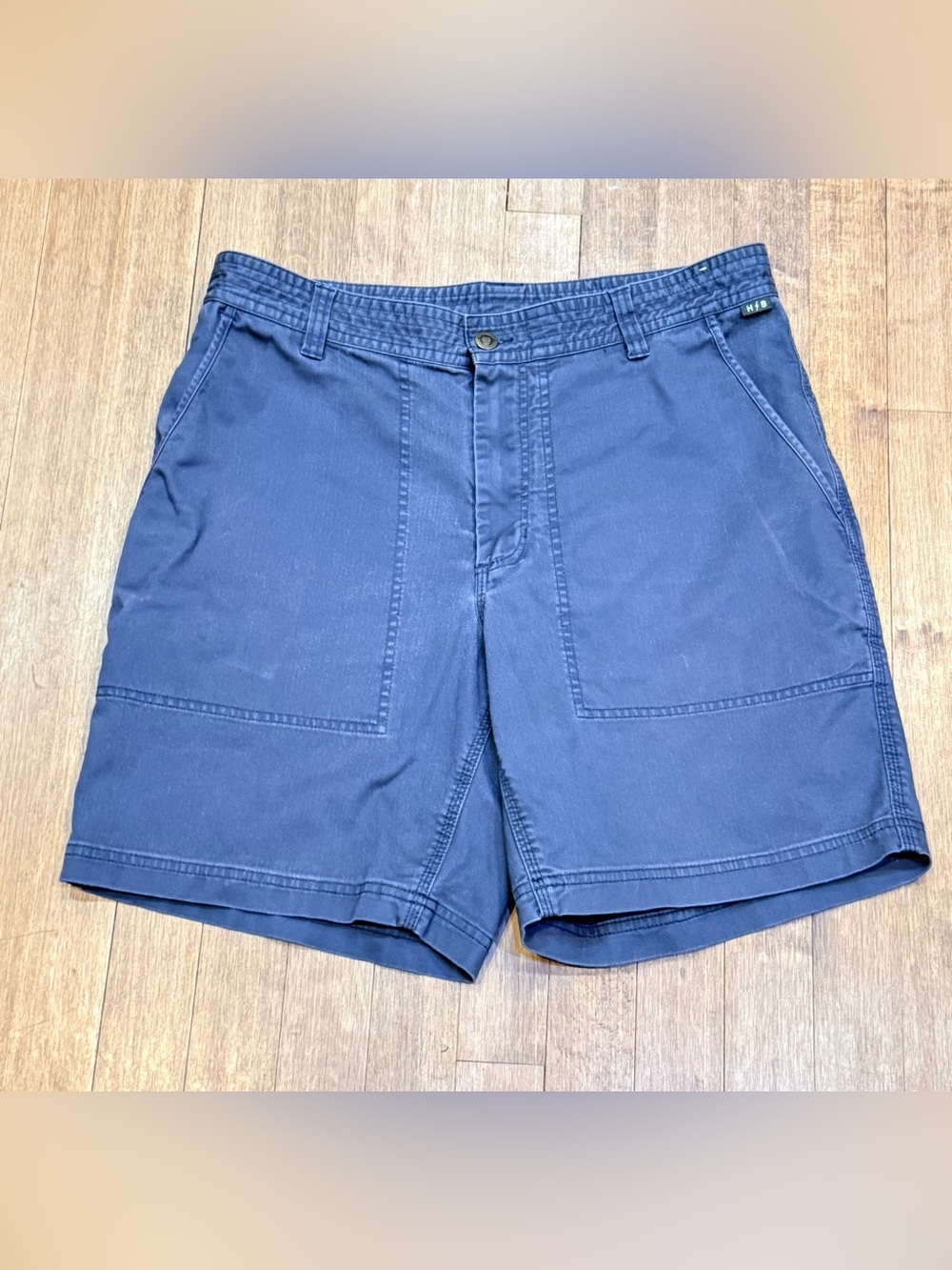 Howler Brothers - Navy Microstripe Shorts - size 34